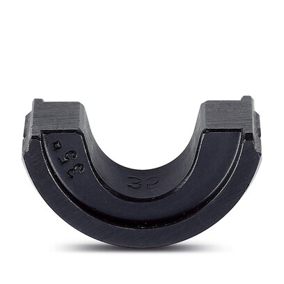 Phoenix Contact Lower Part Die; CRIMPFOX-C50 RC 35/F-DIE; for 35mm2 uninsulated cable lugs; indent crimp